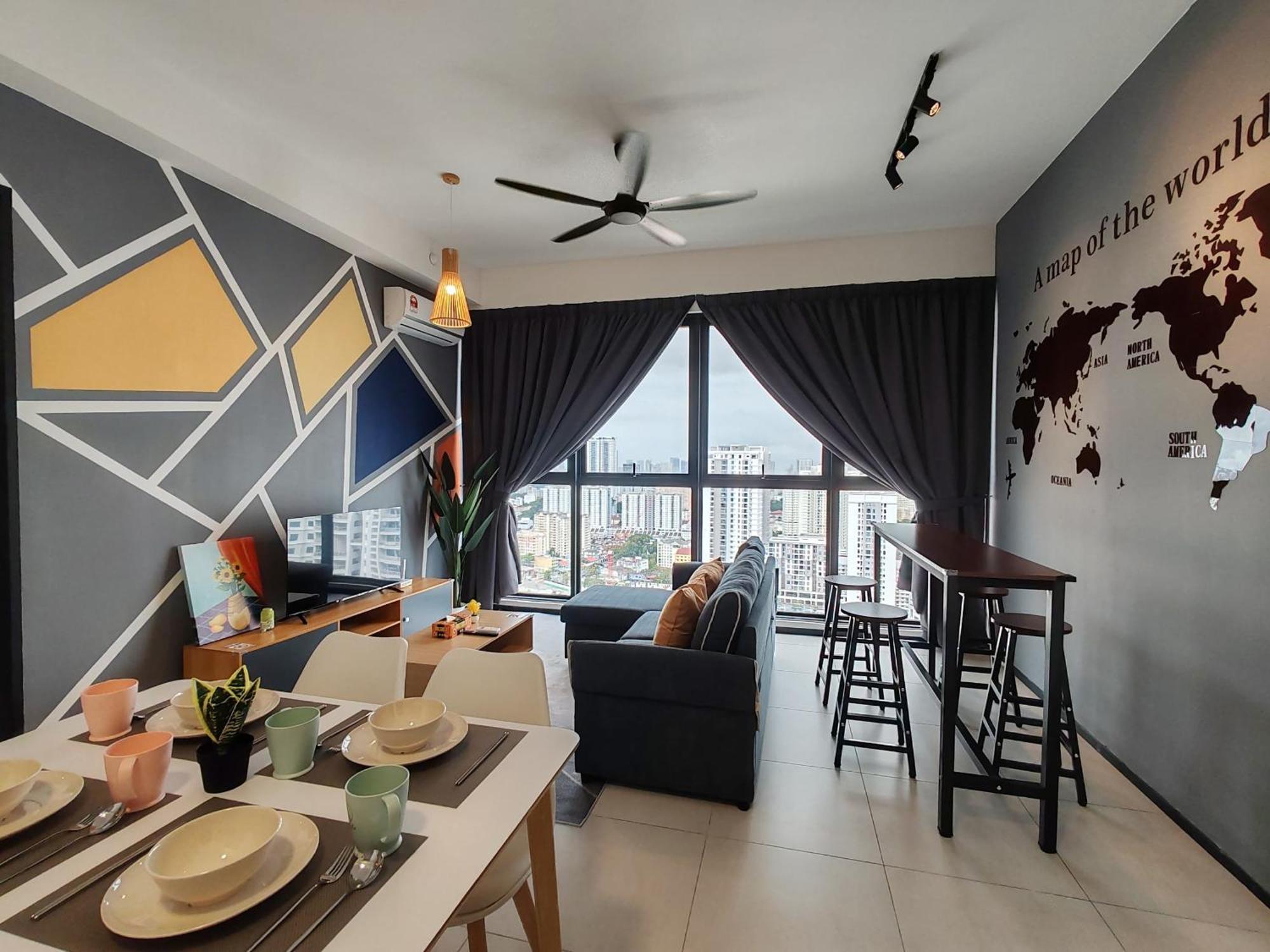 Cozy Minimalist Suite At Urban Suites Georgetown By Superstay Jelutong Dış mekan fotoğraf