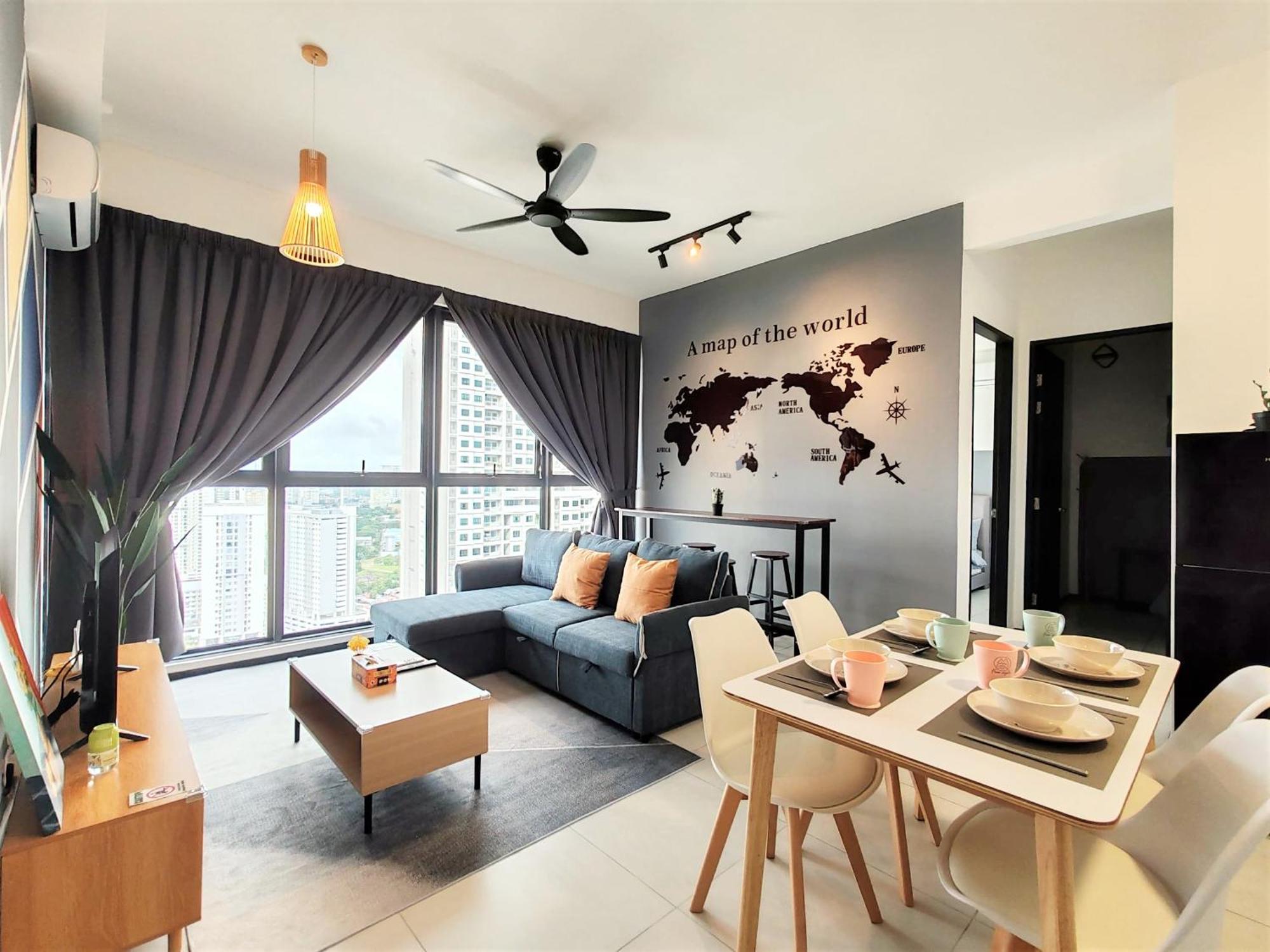 Cozy Minimalist Suite At Urban Suites Georgetown By Superstay Jelutong Dış mekan fotoğraf