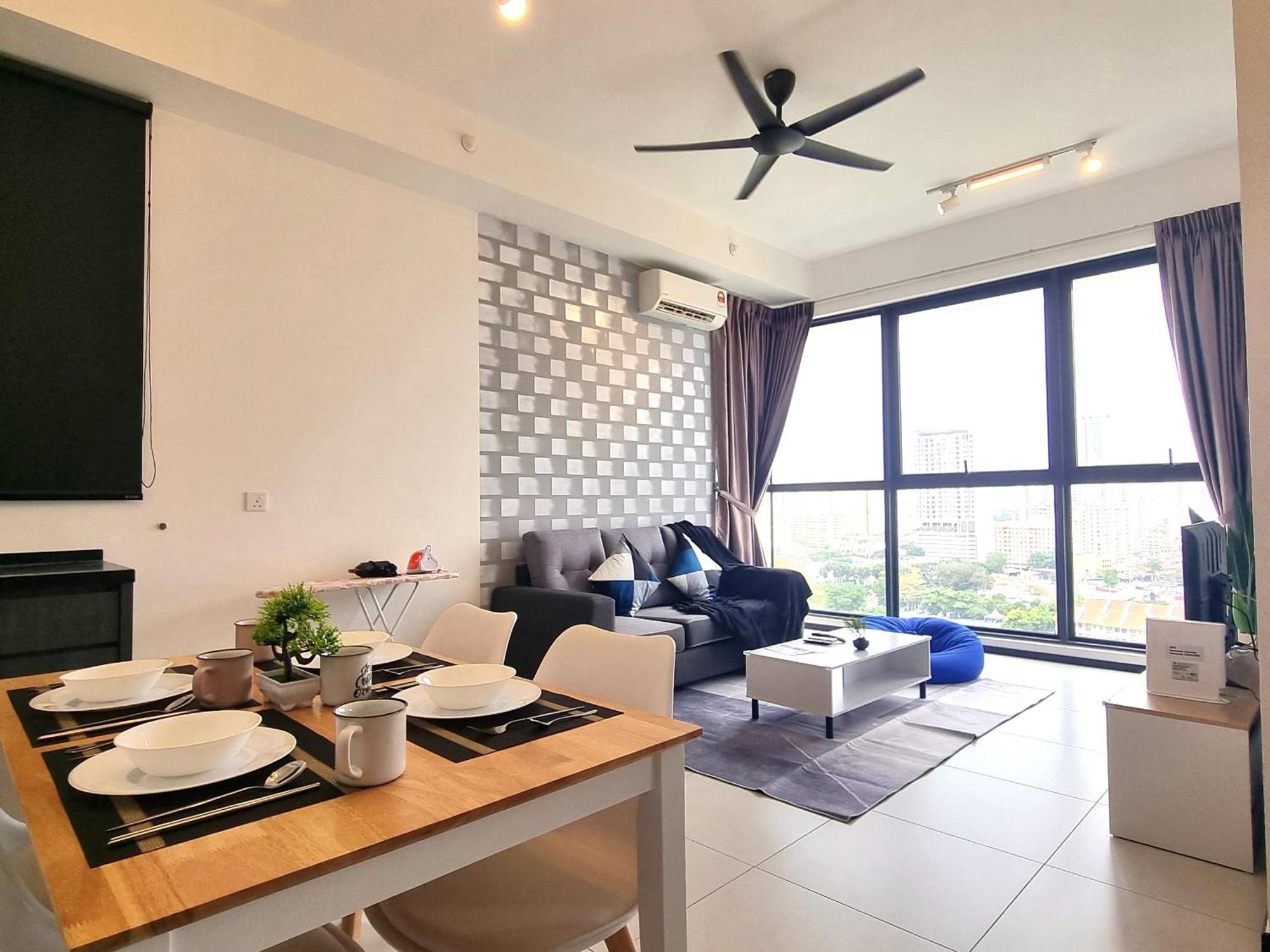 Cozy Minimalist Suite At Urban Suites Georgetown By Superstay Jelutong Dış mekan fotoğraf